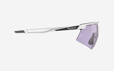Превью  Велоочки RUDY PROJECT Turbolence White Matt, Линзы: ImpactX 2Laser Purple (SP897558-0000)